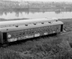 LIRR P54 in the scrapyard